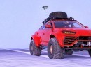 Lamborghini Urus "Arctic Truck" rendering