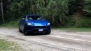 Lamborghini Urus Drifting On Gravel