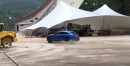 Lamborghini Urus Drifting On Gravel