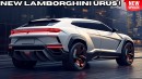 2025 Lamborghini Urus - Rendering