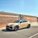 Lamborghini Urus Shows Off Desert Spec With Widebody Kit and Black Wheels