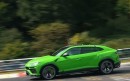 Lamborghini Urus Spied Testing at the Nurburgring: Hot Model in the Works?