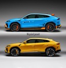 Lamborghini Urus STO V10 rendering by spdesignsest