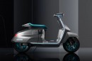 Lambretta Elettra electric scooter with