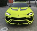 Ball's Neon Yellow Lamborghini Urus