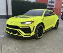 Ball's Neon Yellow Lamborghini Urus