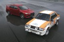 Mitsubishi Evo X and 2000 Turbo