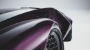 Lancia Stratos “Purple Passion” Restomod rendering by mattegentile