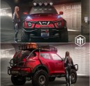 Off-road build project renderings by moaoun_moaoun
