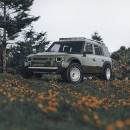 Land Rover Defender lifted rendering by al.yasid