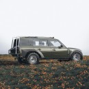 Land Rover Defender lifted rendering by al.yasid