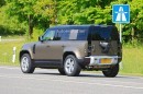Land Rover Defender V8 Spied Testing in Europe With New Exhaust