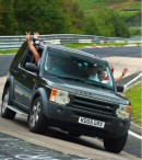 Land Rover LR3 on the Nurburgring