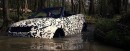 Range Rover Evoque Cabriolet in off-road testing