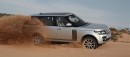 Range Rover in off-road demonstration