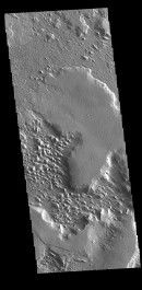 Gordii Dorsum region of Mars