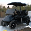 Larry Fitzgerald's custom golf cart