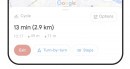 Google Maps lite navigation