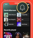 El feed de novedades en Spotify