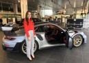 Laura Thornton and 2018 Porsche 911 GT2 RS