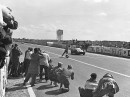 Chassis number XKD 501 en route to 1956 Le Mans 1st place finish