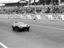 Chassis number XKD 501 en route to 1956 Le Mans 1st place finish