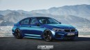 2018 BMW M5 rendering