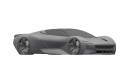 Jaguar electric supercar patent image