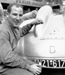 Stirling Moss at Mille Miglia
