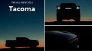 2024 Toyota Tacoma leaked teaser images