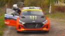 Oliver Solberg and Julian Porter in Hyundai i20 N Rally 2