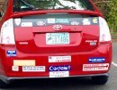 Toyota Prius sticker galore
