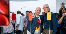 Jony Ive and Apple CEO Tim Cook