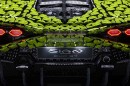 Life-size Lamborghini Sian FKP 37 by LEGO Technic
