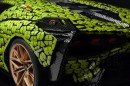 Life-size Lamborghini Sian FKP 37 by LEGO Technic