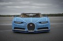 The LEGO Bugatti Chiron is a full-size, fully functional replica of the Chiron