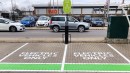 Supermarket parking spots for EVs