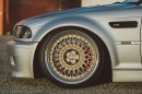 BMW E46 M3 on HRE Wheels