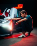Lewis Hamilton and George Russell and Mercedes-AMG One