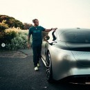 Lewis Hamilton calls the Mercedes EQS his dream car, his chance to reduce his carbon footprint