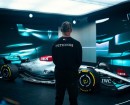 Lewis Hamilton and New Mercedes-AMG Petronas Car