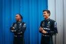 Mercedes-AMG F1 drivers Lewis Hamilton and George Russell
