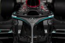 Mercedes-AMG W11 F1 car 1:4 scale model