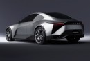 New Lexus EV sedan concept