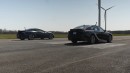 Lexus IS 500 Drag Races Lexus LC 500