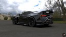 Lexus LC 500 muscle car CGI tuning by Evrim Ozgun