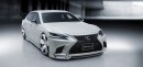 Lexus LC and LS Wald Tuning Projects Debut at Osaka Auto Messe 2018
