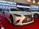 Lexus LC and LS Wald Tuning Projects Debut at Osaka Auto Messe 2018