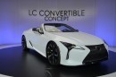 Lexus LC Convertible Takes Top Down to Look Sexier in Detroit