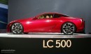 Lexus LC 500 live in Detroit: profile